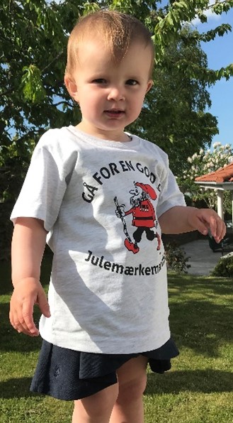 T-shirt grå melange